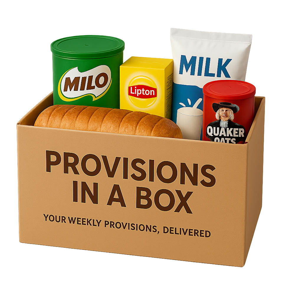 Provisions in a Box